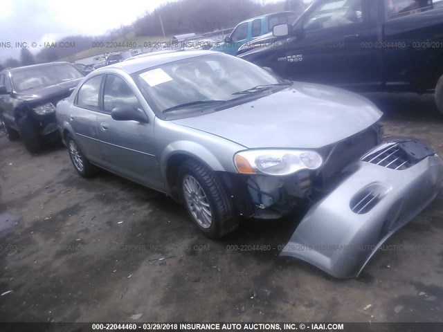 1C3EL56R96N101148 - 2006 CHRYSLER SEBRING TOURING SILVER photo 1