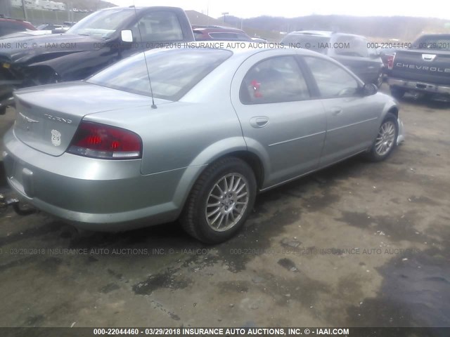 1C3EL56R96N101148 - 2006 CHRYSLER SEBRING TOURING SILVER photo 4