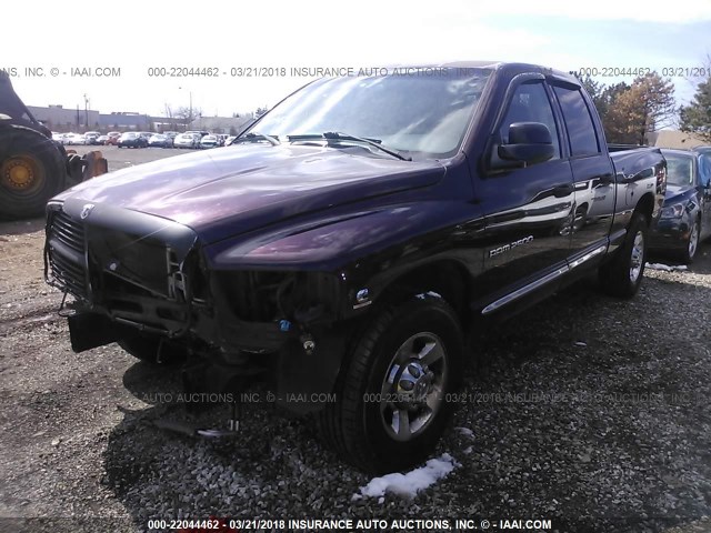 3D7KR28C25G724953 - 2005 DODGE RAM 2500 ST/SLT 勃艮第红 照片 2