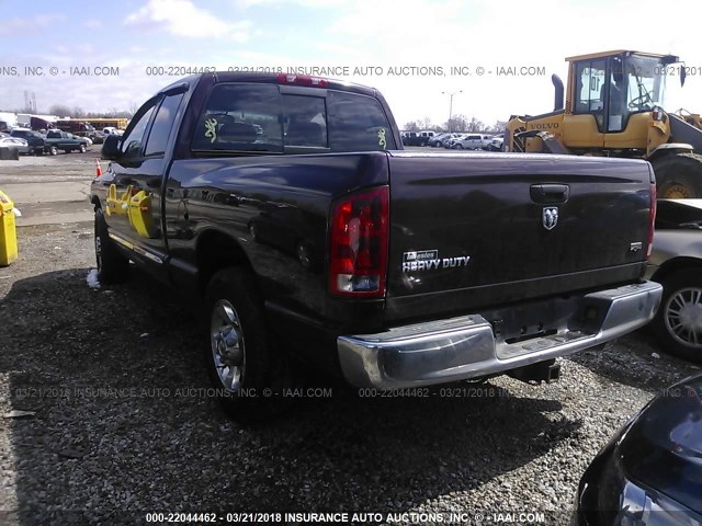 3D7KR28C25G724953 - 2005 DODGE RAM 2500 ST/SLT 勃艮第红 照片 3
