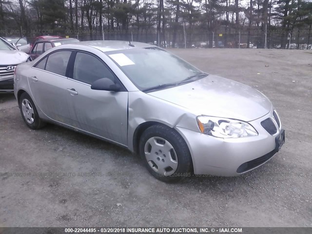 1G2ZF57B884297294 - 2008 PONTIAC G6 VALUE LEADER/BASE SILVER photo 1