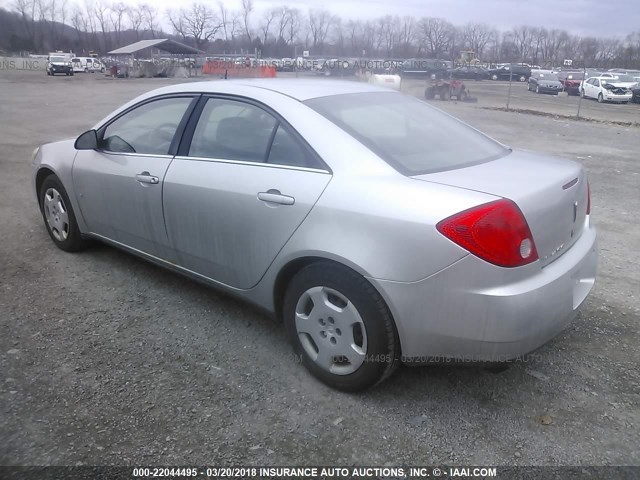 1G2ZF57B884297294 - 2008 PONTIAC G6 VALUE LEADER/BASE SILVER photo 3