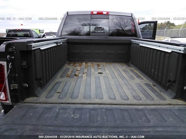 3C6UR5GJ8EG191390 - 2014 RAM 2500 LONGHORN GRAY photo 8