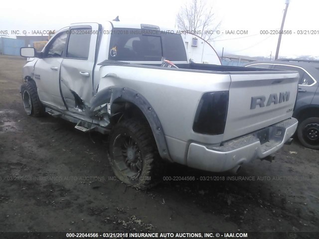 1C6RR7MT0HS705799 - 2017 RAM 1500 SPORT SILVER photo 3