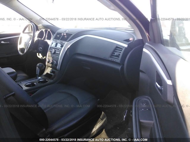 1GNLRFED6AS133487 - 2010 CHEVROLET TRAVERSE LT MAROON photo 5