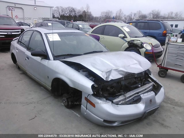 1G8ZF52882Z259608 - 2002 SATURN SL GRAY photo 1