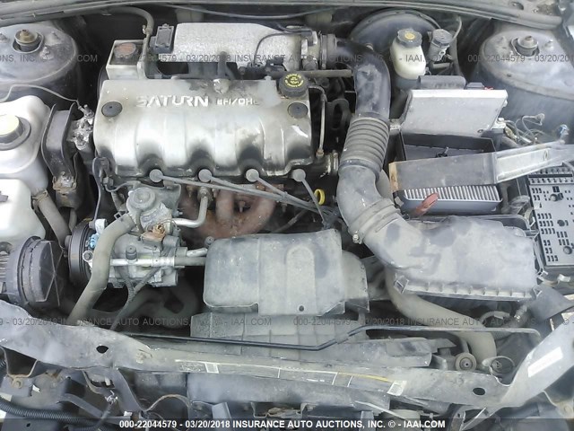 1G8ZF52882Z259608 - 2002 SATURN SL GRAY photo 10