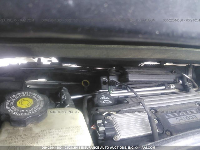 1G8AW12F44Z187118 - 2004 SATURN ION LEVEL 3 BLACK photo 10