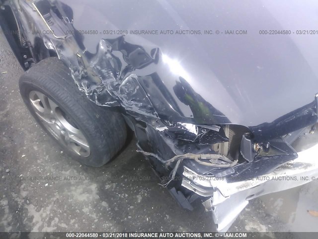 1G8AW12F44Z187118 - 2004 SATURN ION LEVEL 3 BLACK photo 6