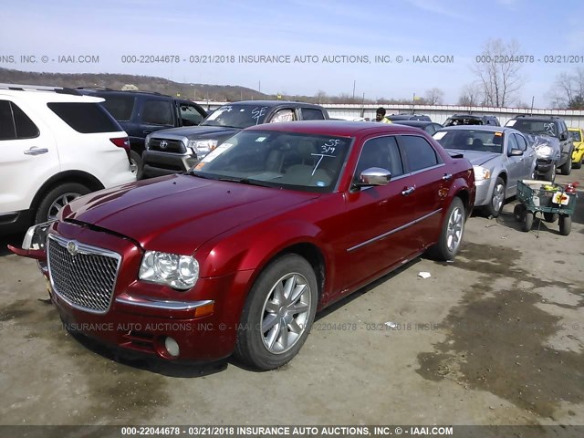 2C3LA33V89H602127 - 2009 CHRYSLER 300 LIMITED RED photo 2