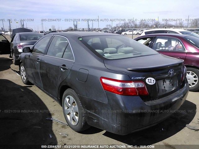 4T4BE46K49R085409 - 2009 TOYOTA CAMRY SE/LE/XLE GRAY photo 3