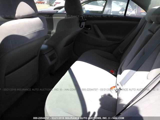 4T4BE46K49R085409 - 2009 TOYOTA CAMRY SE/LE/XLE GRAY photo 8