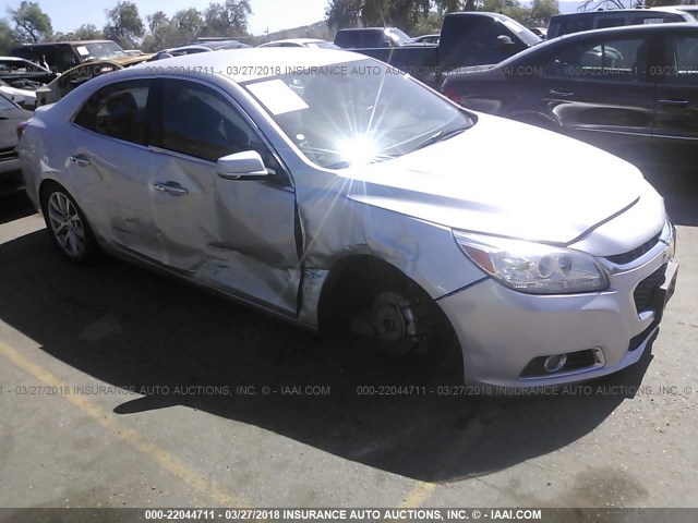 1G11H5SL3EF229738 - 2014 CHEVROLET MALIBU LTZ 银色 照片 1