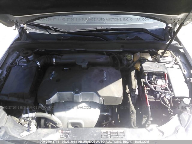 1G11H5SL3EF229738 - 2014 CHEVROLET MALIBU LTZ 银色 照片 10