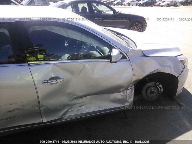 1G11H5SL3EF229738 - 2014 CHEVROLET MALIBU LTZ 银色 照片 6