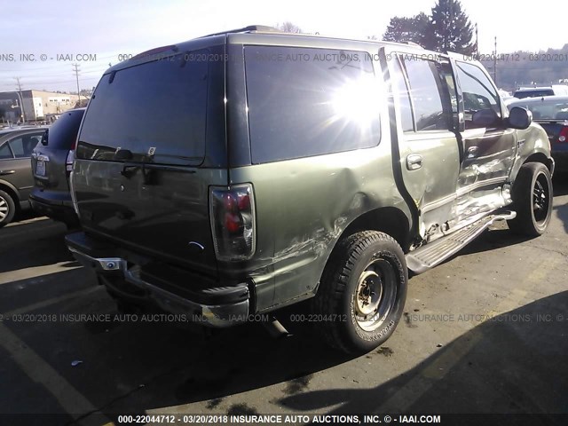 1FMFU16L31LA61988 - 2001 FORD EXPEDITION XLT Yaşıl foto 4