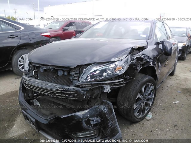 1HGCR2F57DA199552 - 2013 HONDA ACCORD SPORT 黑色 照片 2