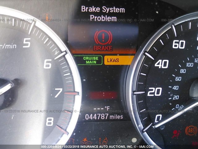 19UUB2F53FA001223 - 2015 ACURA TLX TECH أسود صورة 7