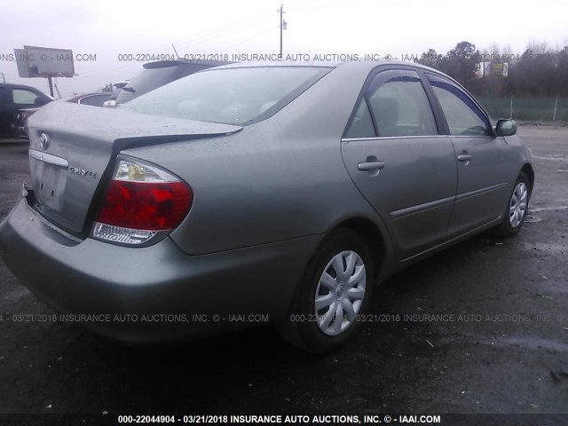 4T1BE32K35U986680 - 2005 TOYOTA CAMRY LE/XLE/SE GRAY photo 4