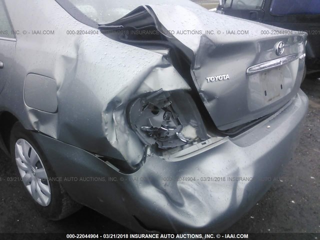 4T1BE32K35U986680 - 2005 TOYOTA CAMRY LE/XLE/SE GRAY photo 6