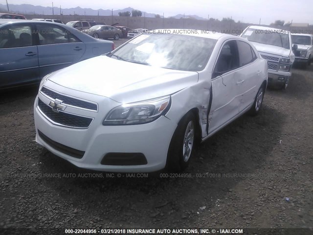 1G11B5SA7DF301538 - 2013 CHEVROLET MALIBU LS 白色 照片 2