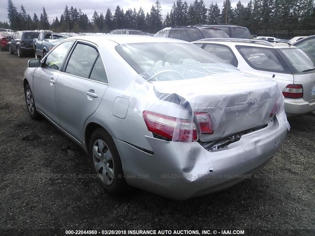 4T1BE46K59U895075 - 2009 TOYOTA CAMRY SE/LE/XLE SILVER photo 3