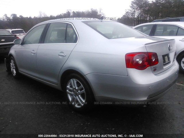 3VWCT71K06M850369 - 2006 VOLKSWAGEN JETTA TDI SILVER photo 3