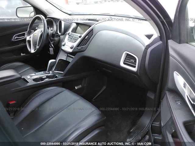 2GNALDEKXF6110882 - 2015 CHEVROLET EQUINOX LTZ GRAY photo 5