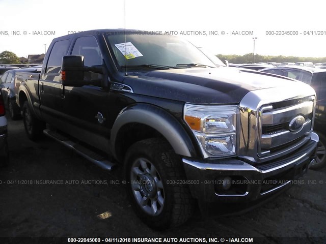1FT7W2BT6BED10188 - 2011 FORD F250 SUPER DUTY BLACK photo 1