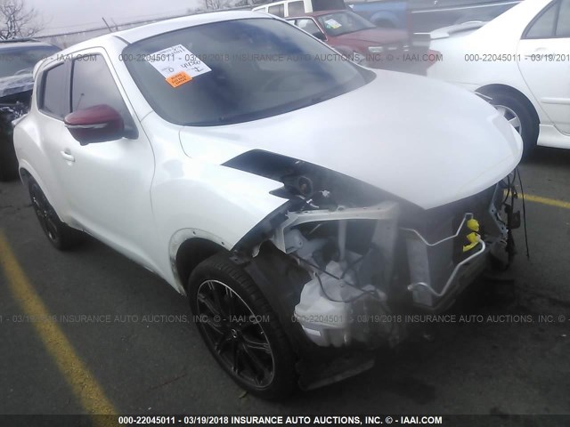 JN8DF5MR5FT200096 - 2015 NISSAN JUKE NISMO RS WHITE photo 1