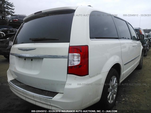 2C4RC1BG2CR226839 - 2012 CHRYSLER TOWN & COUNTRY TOURING WHITE photo 4