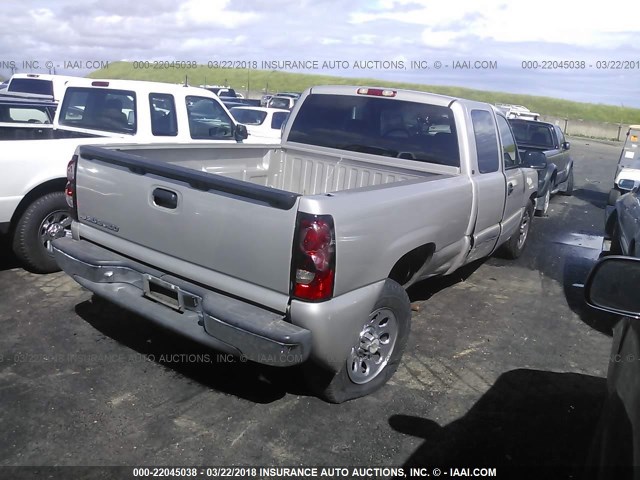 1GCEC19V87Z130079 - 2007 CHEVROLET SILVERADO C1500 CLASSIC GOLD photo 4