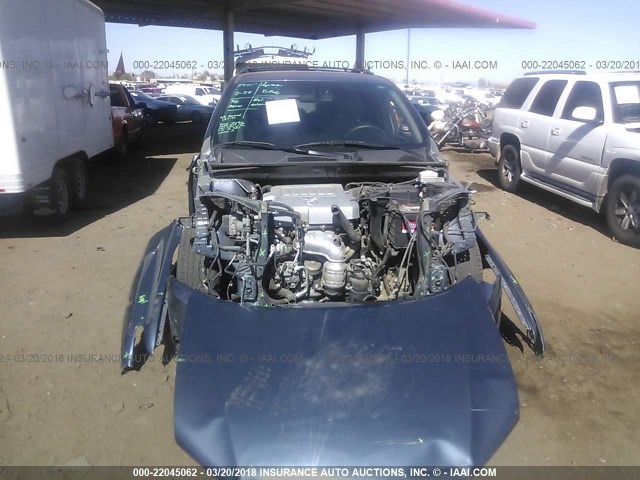 5TDBK3EH5BS059712 - 2011 TOYOTA HIGHLANDER SE Bleu photo 6