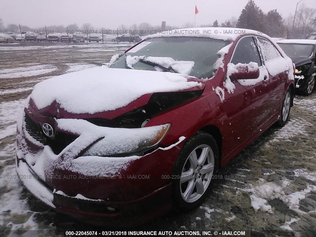 4T1BK46K09U077049 - 2009 TOYOTA CAMRY SE/LE/XLE 红色 照片 2
