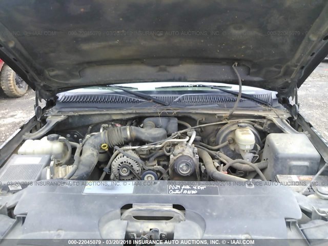 1GCEC19X97Z187716 - 2007 CHEVROLET SILVERADO C1500 CLASSIC BLACK photo 10