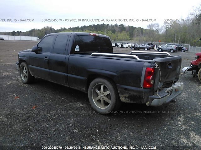 1GCEC19X97Z187716 - 2007 CHEVROLET SILVERADO C1500 CLASSIC BLACK photo 3