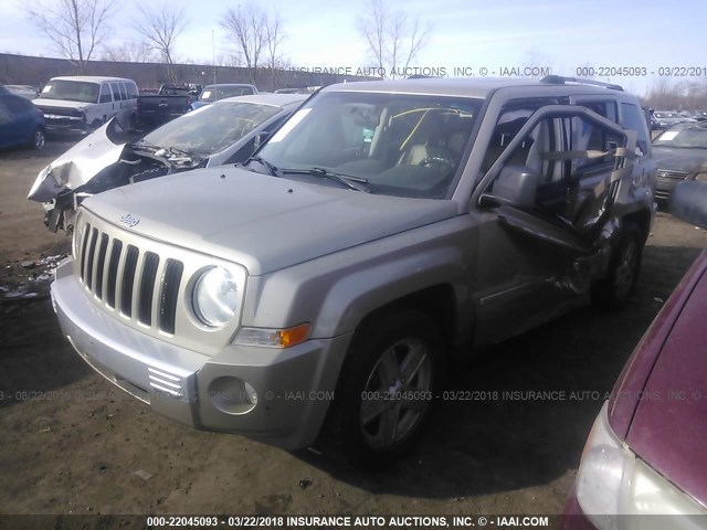 1J4NT4GBXAD503146 - 2010 JEEP PATRIOT LIMITED GOLD photo 2