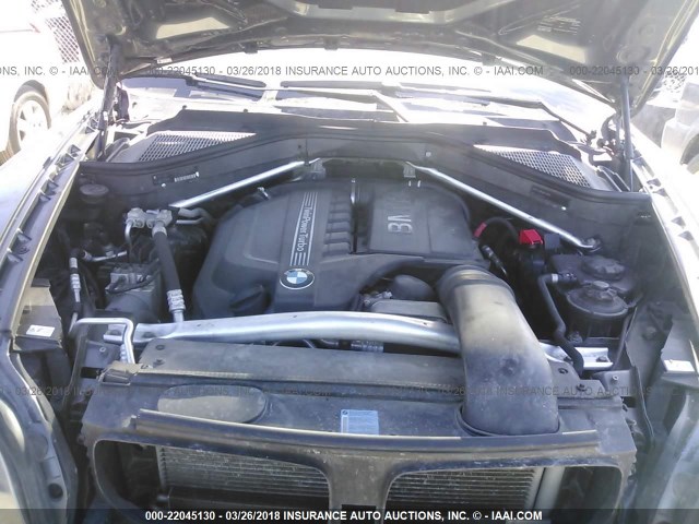 5UXZV4C57BL740801 - 2011 BMW X5 XDRIVE35I Siyah fotoğraf 10