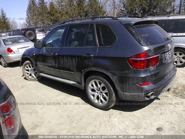 5UXZV4C57BL740801 - 2011 BMW X5 XDRIVE35I Siyah fotoğraf 3