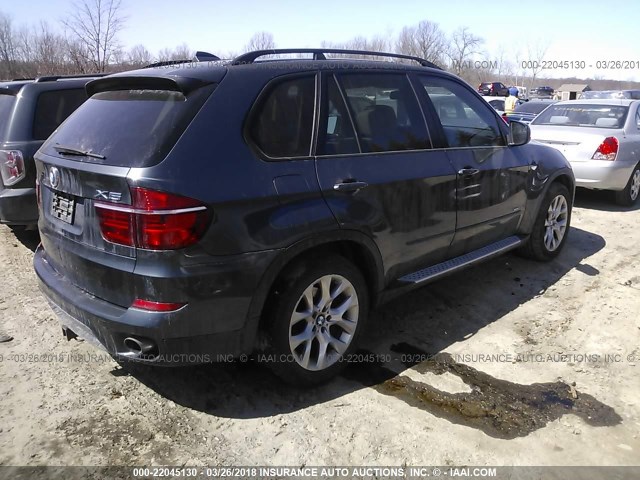 5UXZV4C57BL740801 - 2011 BMW X5 XDRIVE35I Siyah fotoğraf 4