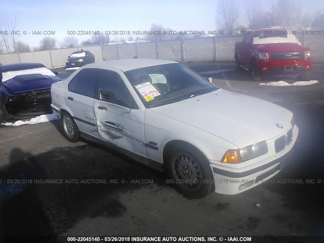 WBACB4323SFM04628 - 1995 BMW 325 I AUTOMATIC WHITE photo 1