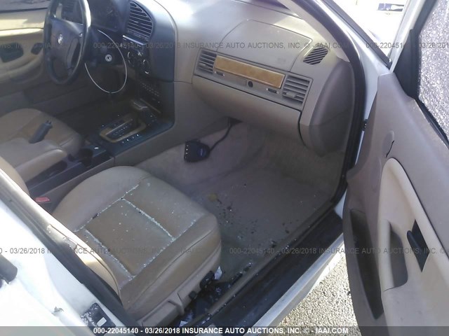 WBACB4323SFM04628 - 1995 BMW 325 I AUTOMATIC WHITE photo 5
