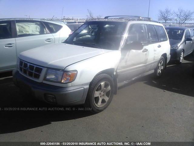 JF1SF6554WH701526 - 1998 SUBARU FORESTER S Ağ foto 2