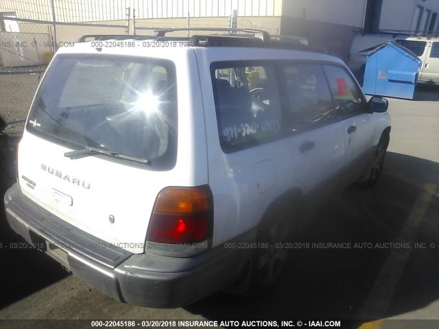 JF1SF6554WH701526 - 1998 SUBARU FORESTER S Ağ foto 4