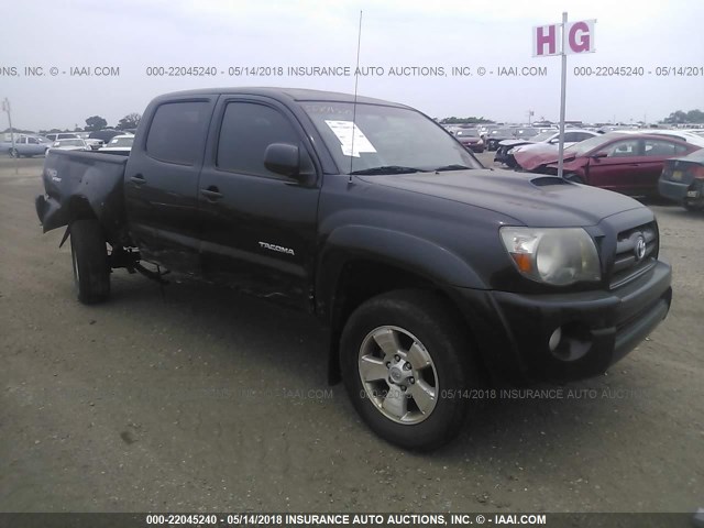 3TMJU62NX9M090594 - 2009 TOYOTA TACOMA DOUBLE CAB PRERUNNER BLACK photo 1