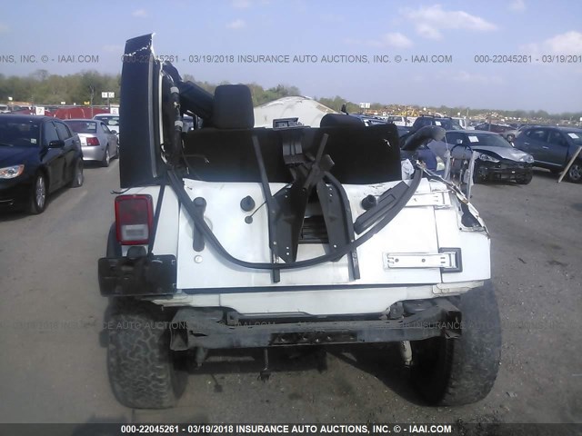 1C4AJWAG9DL571863 - 2013 JEEP WRANGLER SPORT WHITE photo 8