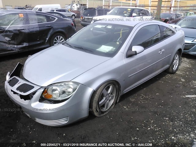 1G2AS18H497111562 - 2009 PONTIAC G5 SILVER photo 2