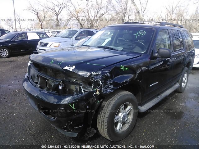 1FMZU73E15ZA03323 - 2005 FORD EXPLORER XLT/XLT SPORT/NBX BLACK photo 2