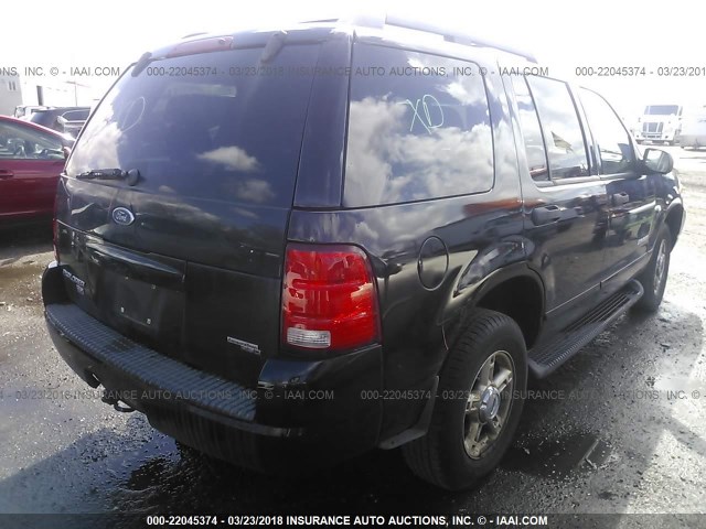 1FMZU73E15ZA03323 - 2005 FORD EXPLORER XLT/XLT SPORT/NBX BLACK photo 4