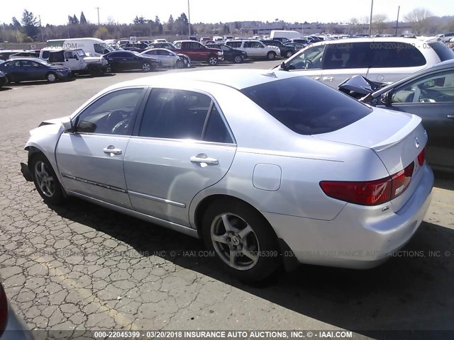 JHMCN36575C014890 - 2005 HONDA ACCORD HYBRID SILVER photo 3